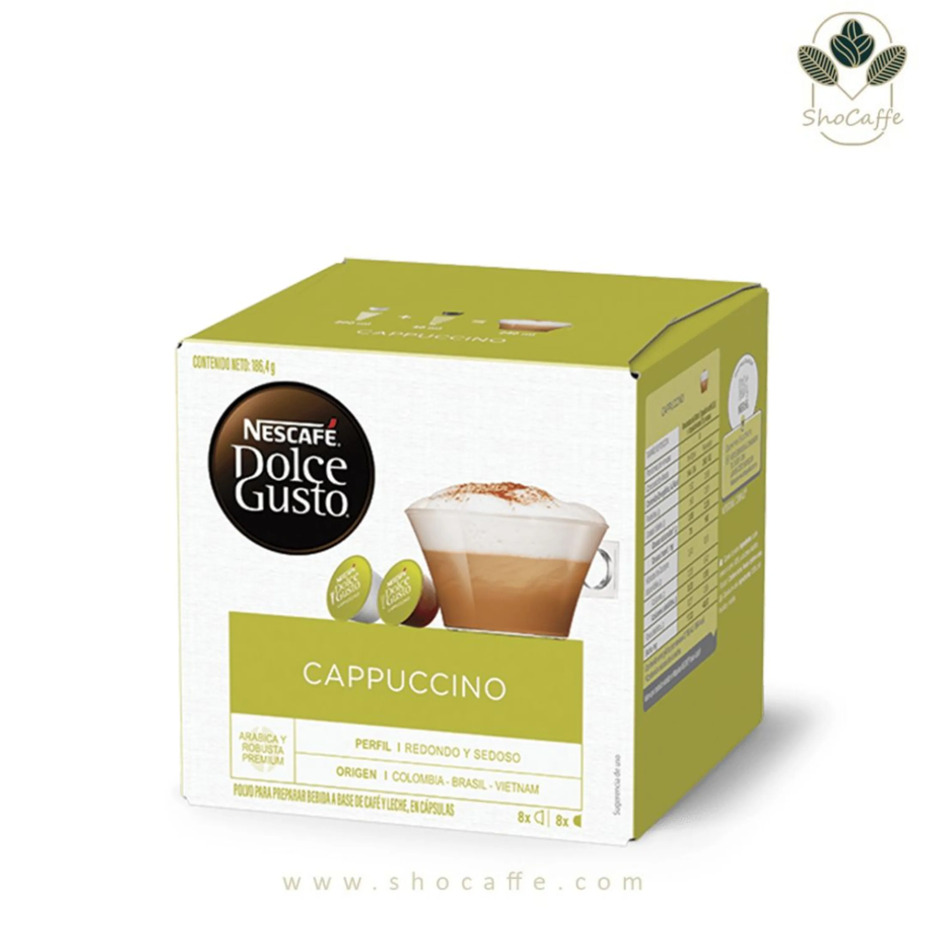 کپسول قهوه دولچه گوستو مدل کاپوچینو Cappuccino